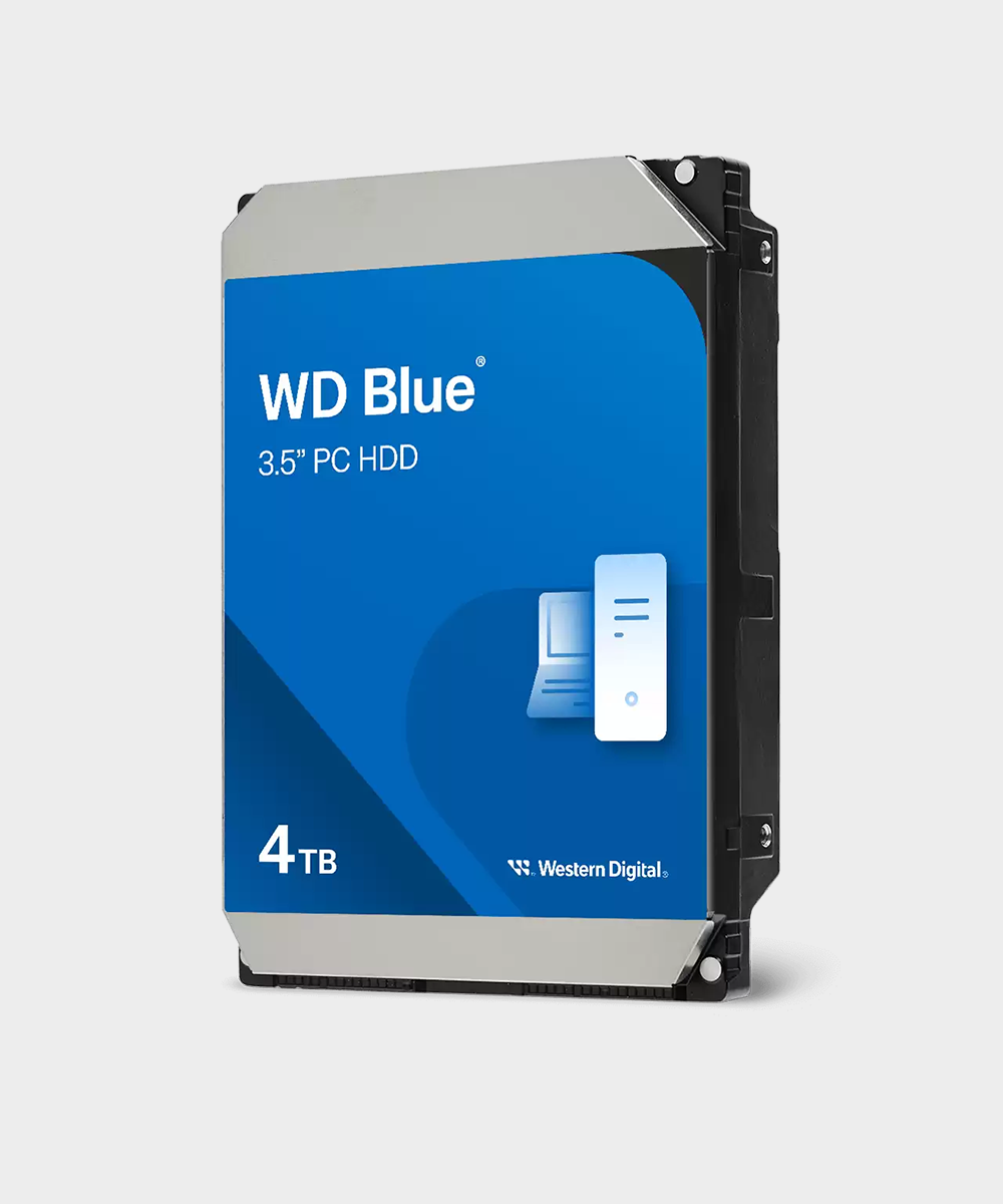 Western Digital Blue 4TB 5400 RPM SATA 6 Gb/s Internal Desktop Hard Drive