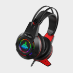 Ant Esports H550W Gaming Headset for PC / PS4 / Xbox One, Nintendo Switch, Computer and Mobile, World of War Ship Licensed – Black