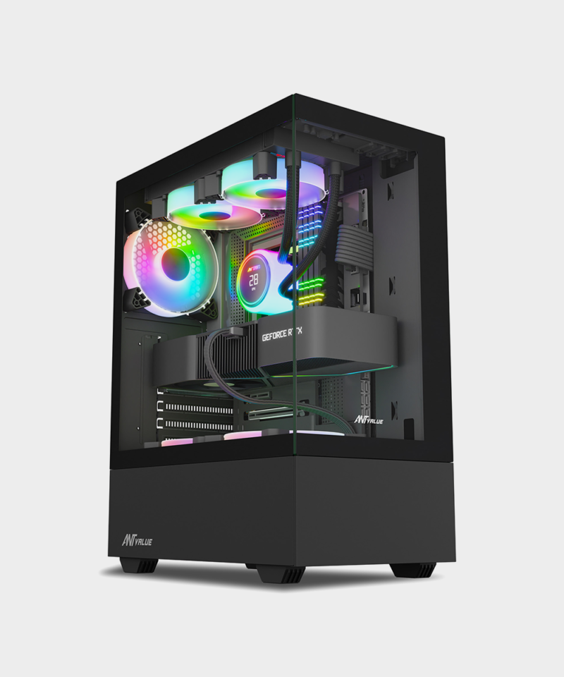 Core i5 12400 Processor  | Computer Desktop Gaming PC | Memory Ram 16 GB | 500GB NvMe SSD | Gigabyte H610  Motherboard  | Ethernet | Win 11 |  Video Editing Dongle