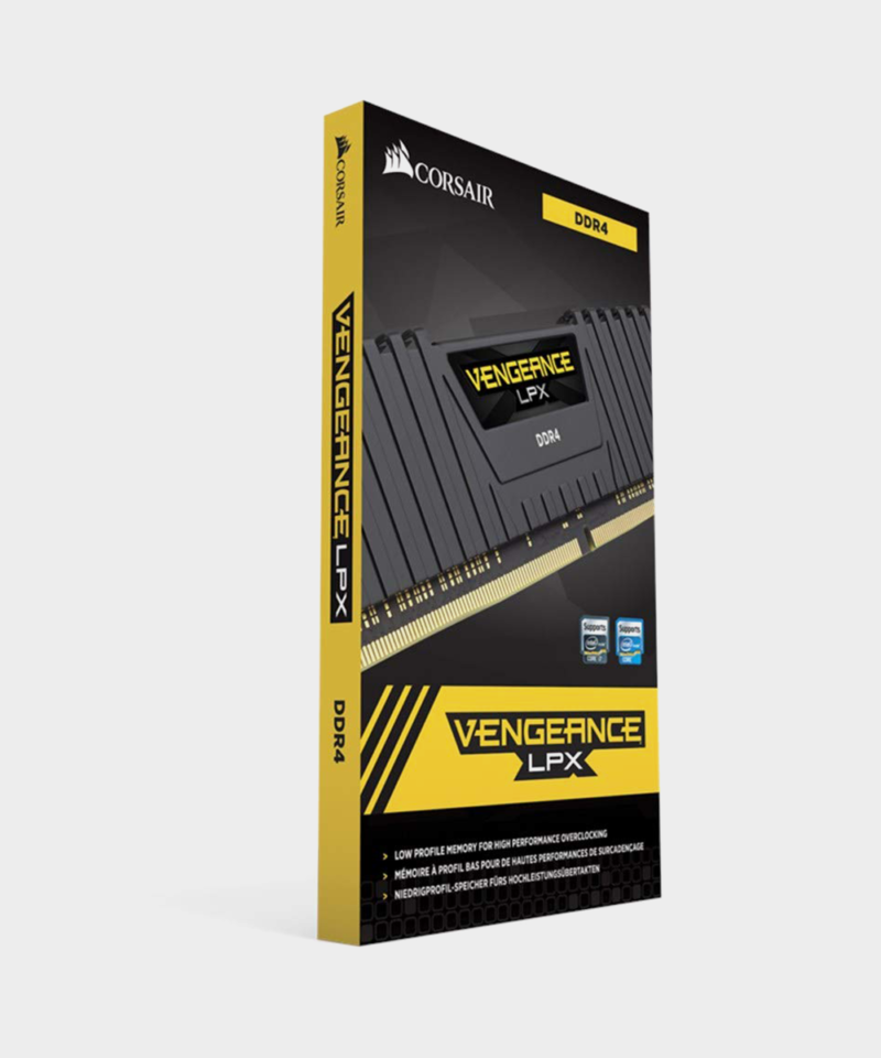 Corsair Vengeance LPX 16GB (1x16GB) DDR4 3200MHZ UDIMM C16 Desktop RAM Memory Module Black